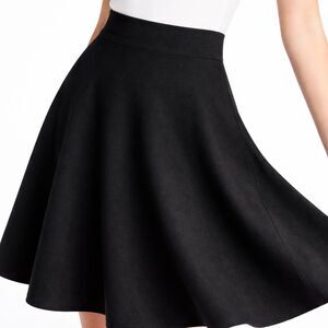 Premise Studio A-line Casual Skirt Black S